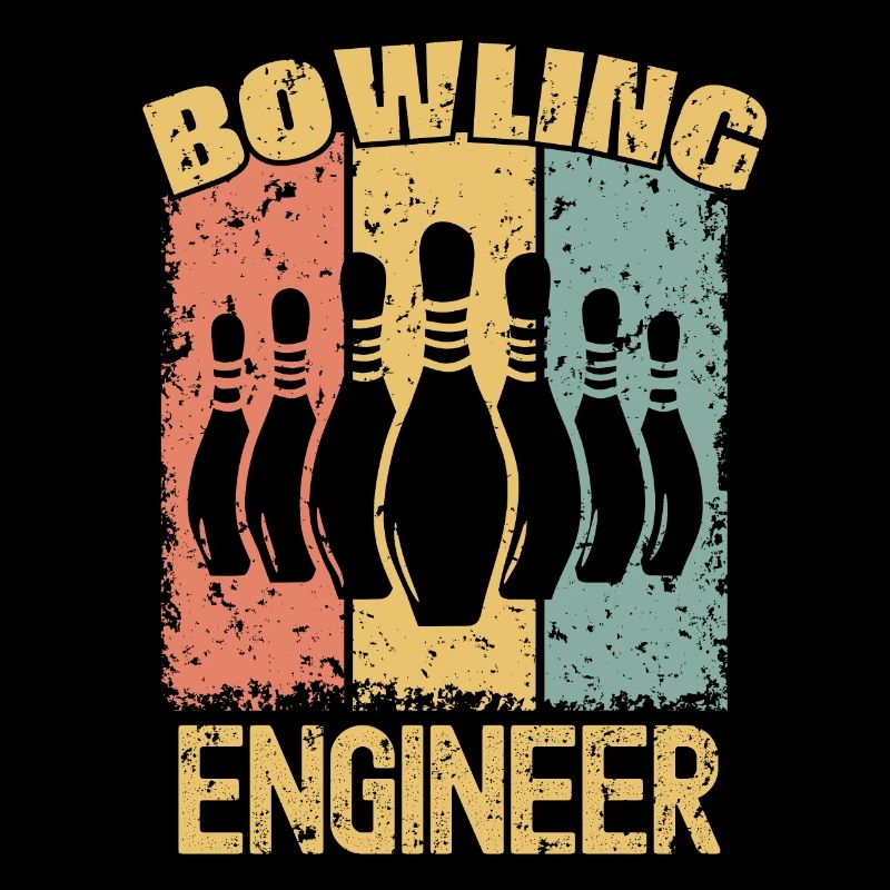 Ingénieur Bowling rétro