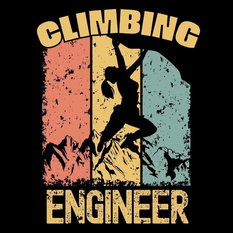 Ingénieur grimpeur rétro