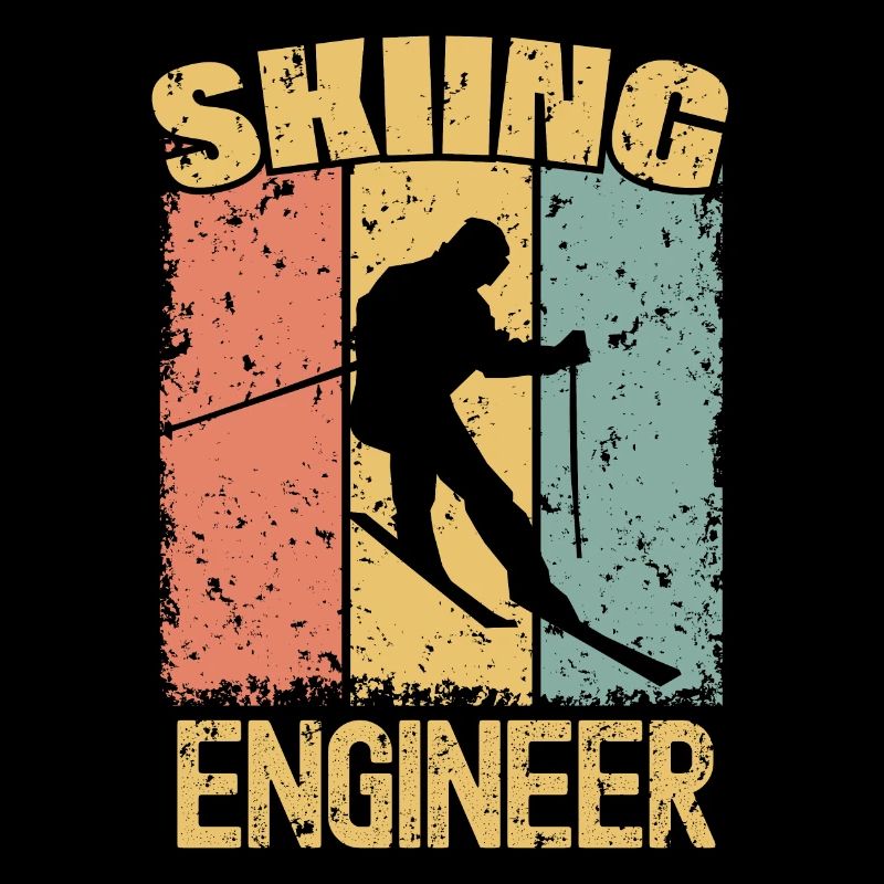 Ingénieur ski rétro