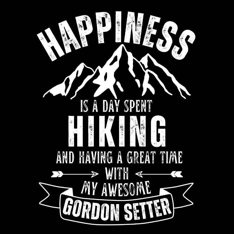 Wandern Gordon-Setter