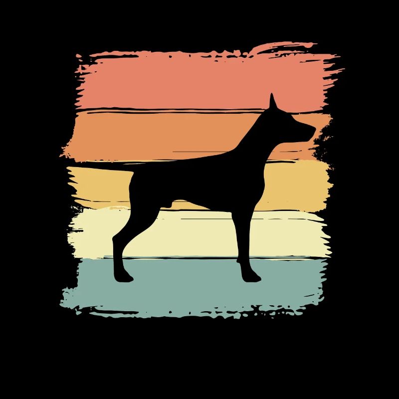 Dobermann retro