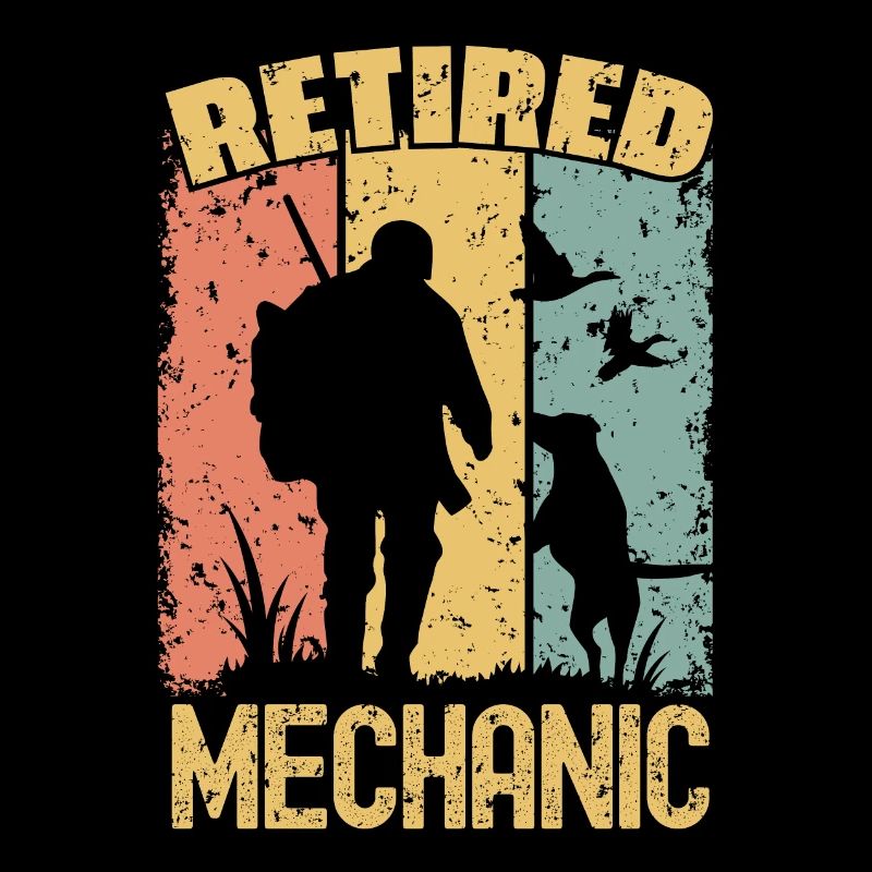 Jagd pensionierter Mechaniker