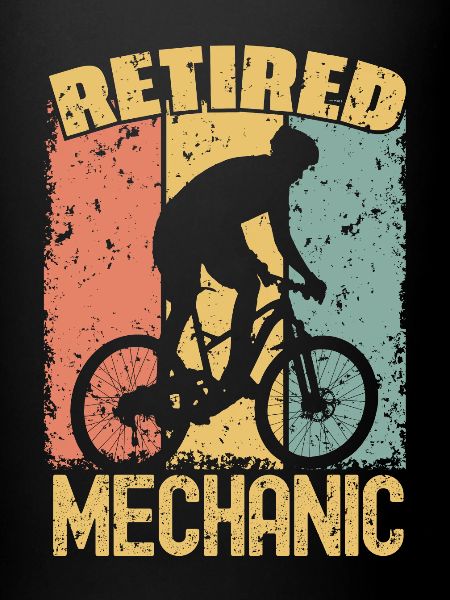 Biking retired mechanic