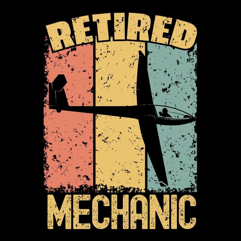Gliding retired mechanic