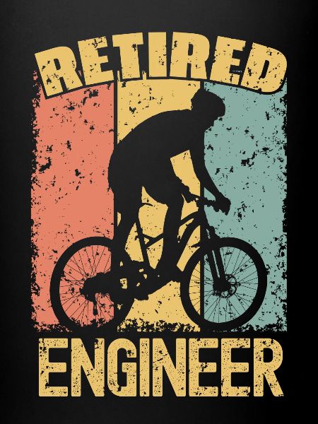 Biking retired engineer