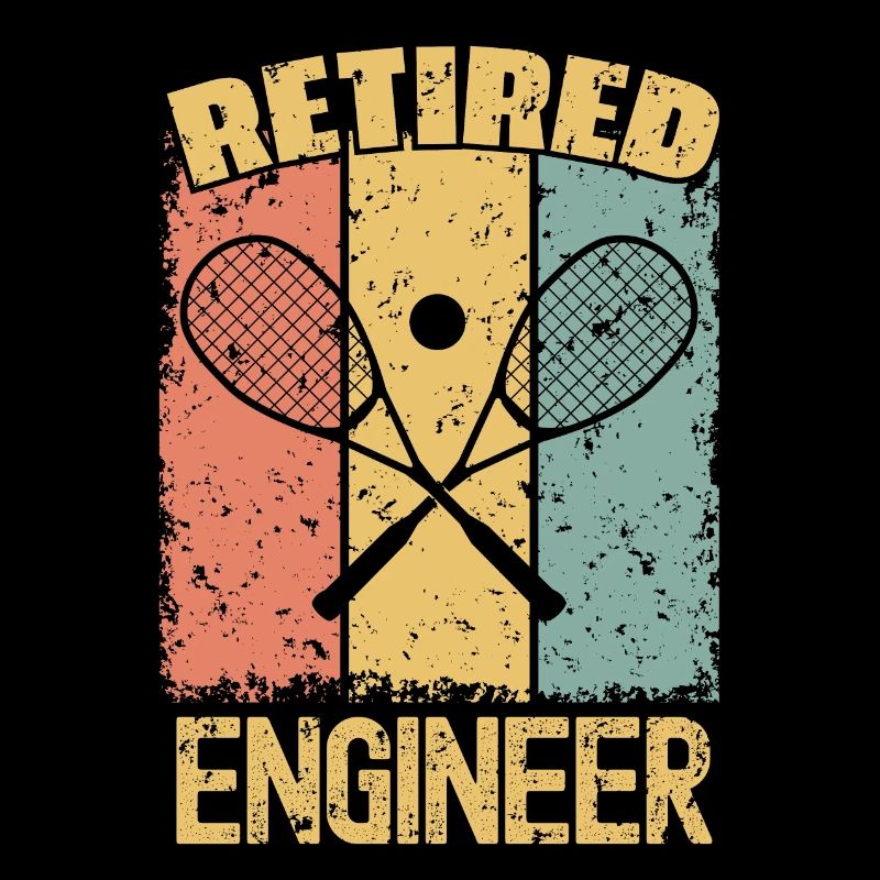Squash pensionierter Ingenieur