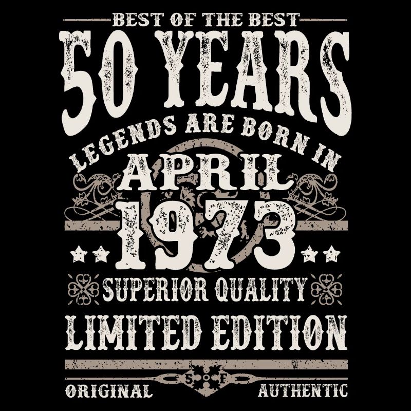 Né en avril 1973 - 50 ans