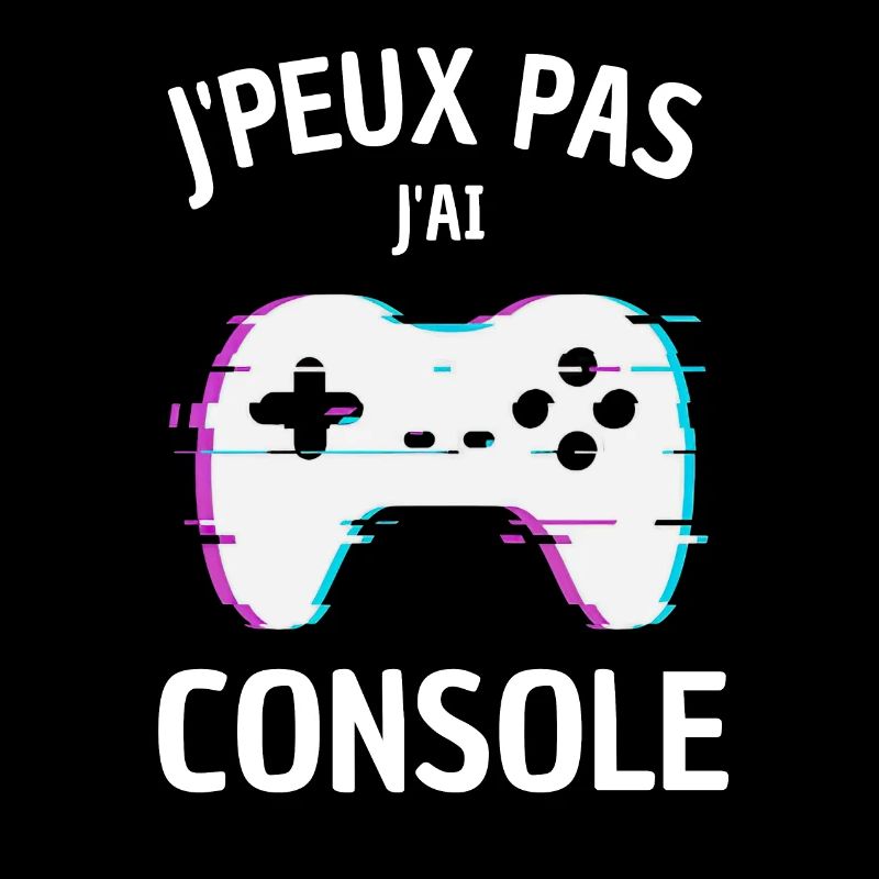 Tee shirt - J peux pas J ai Console