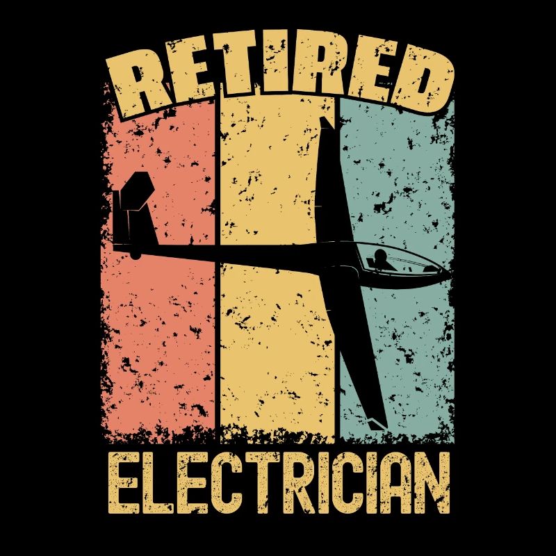 Gliding retired electrician