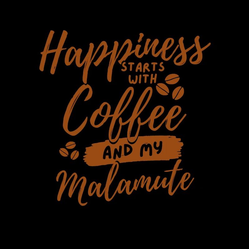 Amateur de café Malamute