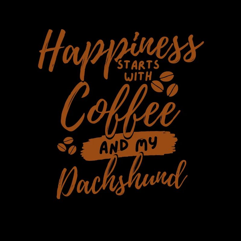 Amateur de café teckel