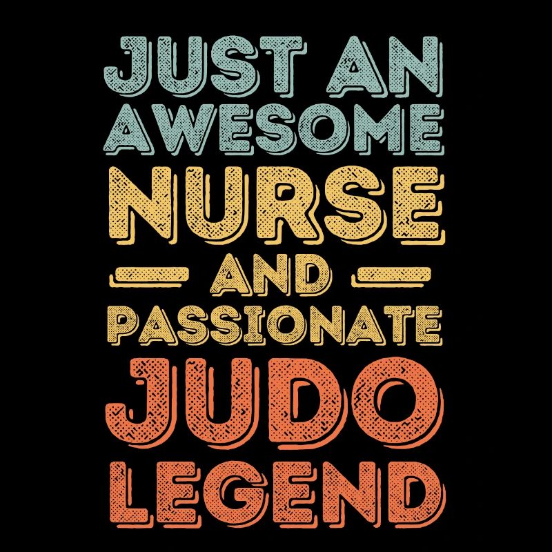 Infirmière Judo légende rétro