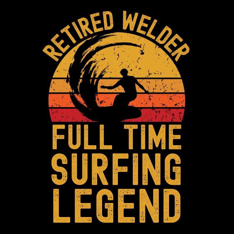 Retired welder surfing legend