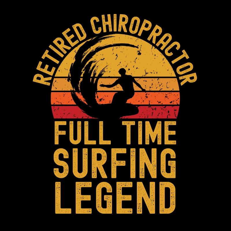 Retired chiropractor surfing legend