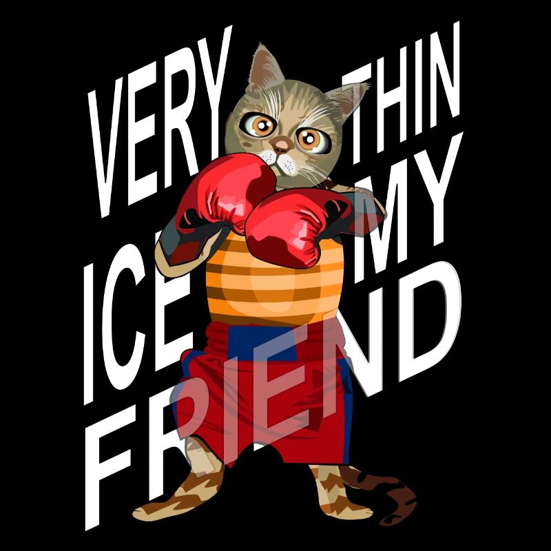Glace très mince mon freiend, Boxing Cat