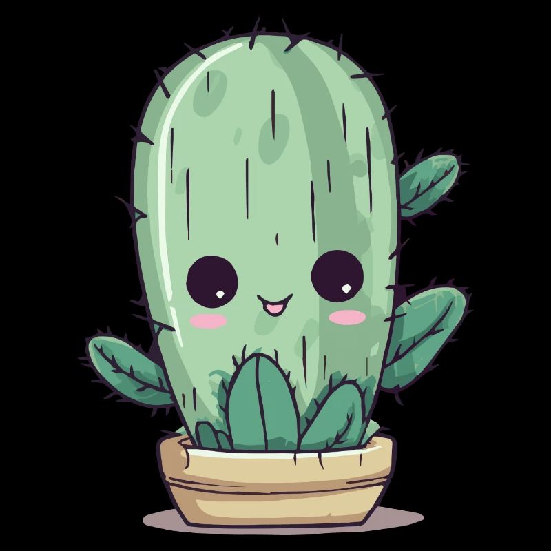 Cute baby cactus