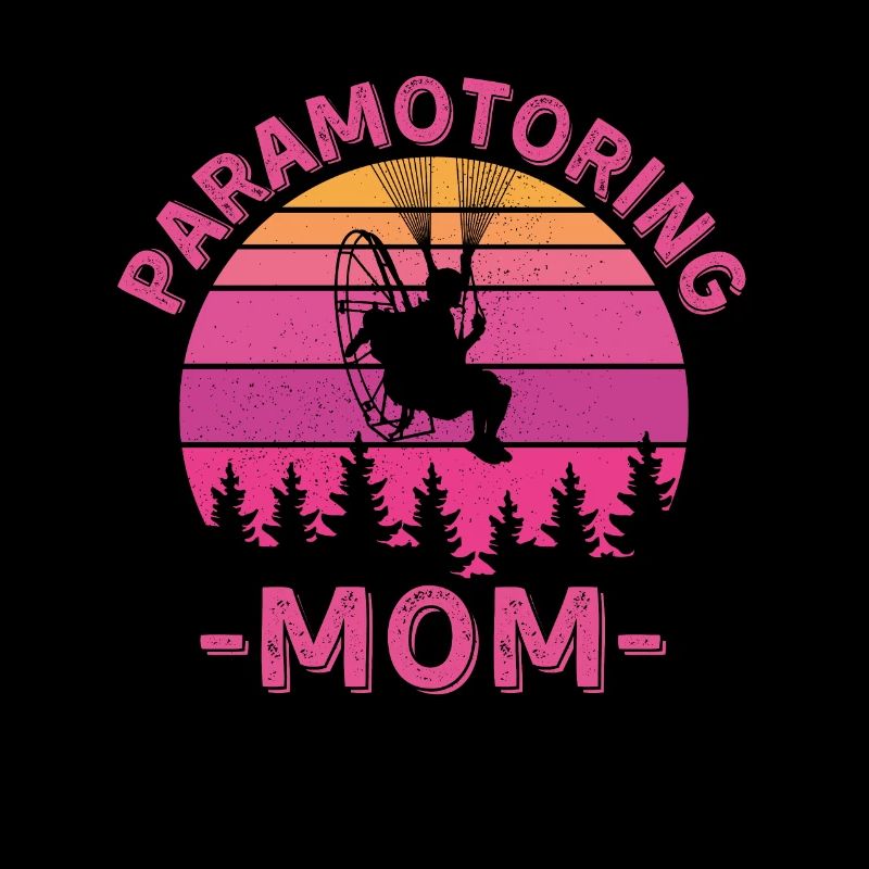 Maman paramoteur