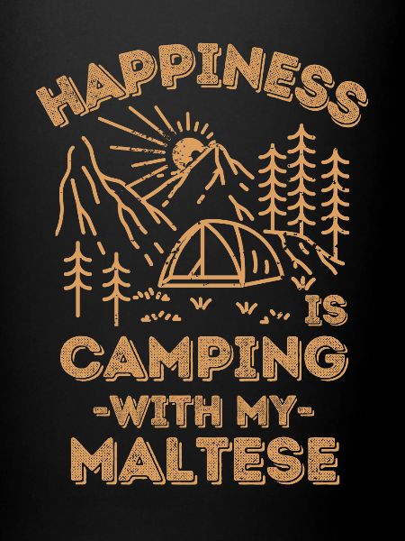 Camping avec maltais