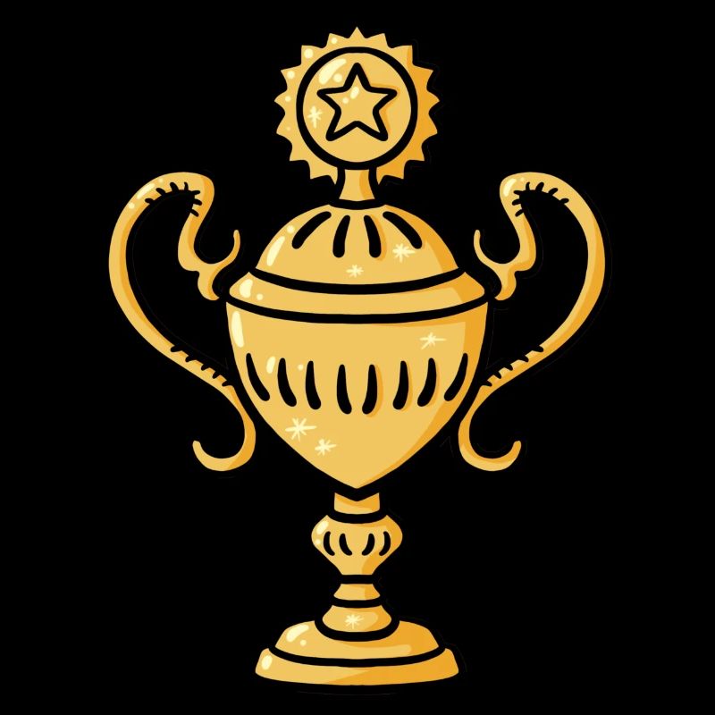Cup Winner Winner Gift Idea - Gold Trophy