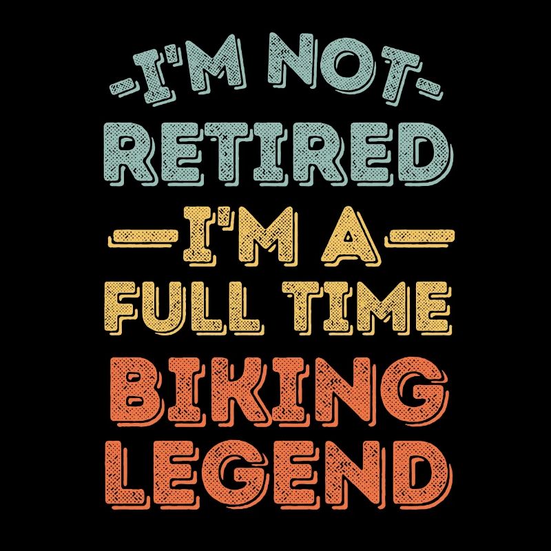 Retired and biking legend