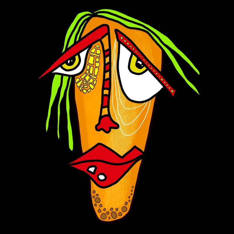 Comic Gesicht Art Portrait