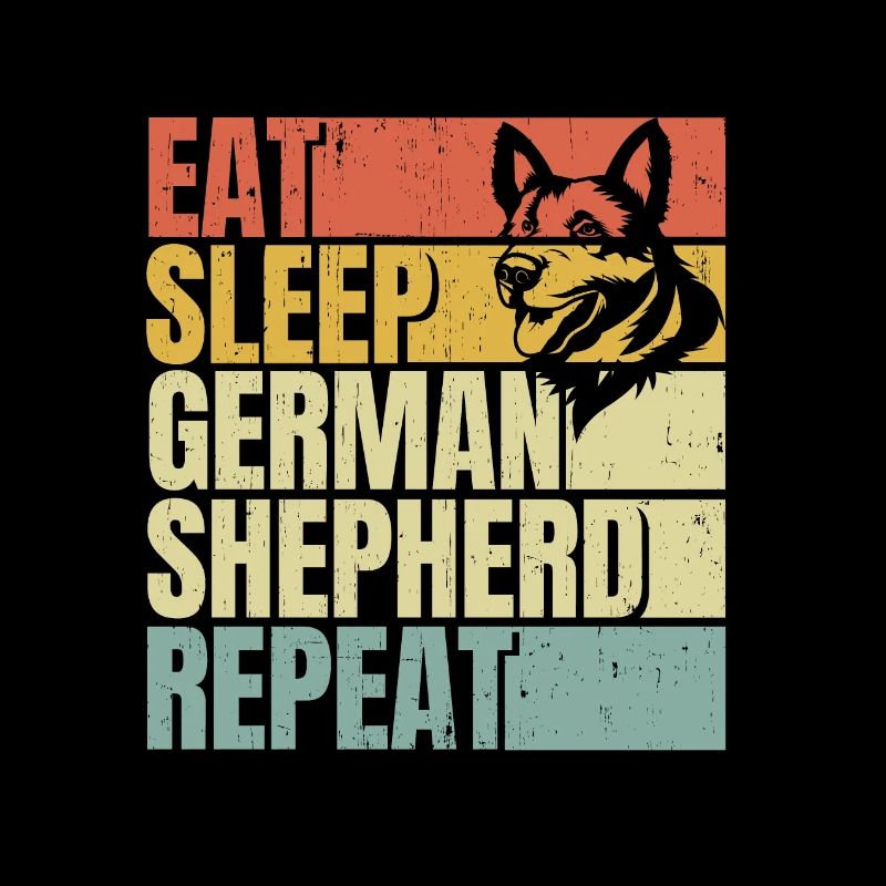 Eat sleep German-shepherd repeat