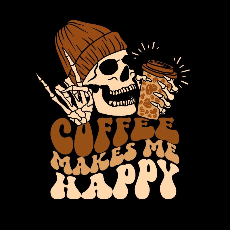 Coffee and Skull