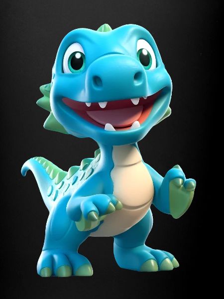 3D Cartoon Dinosaur