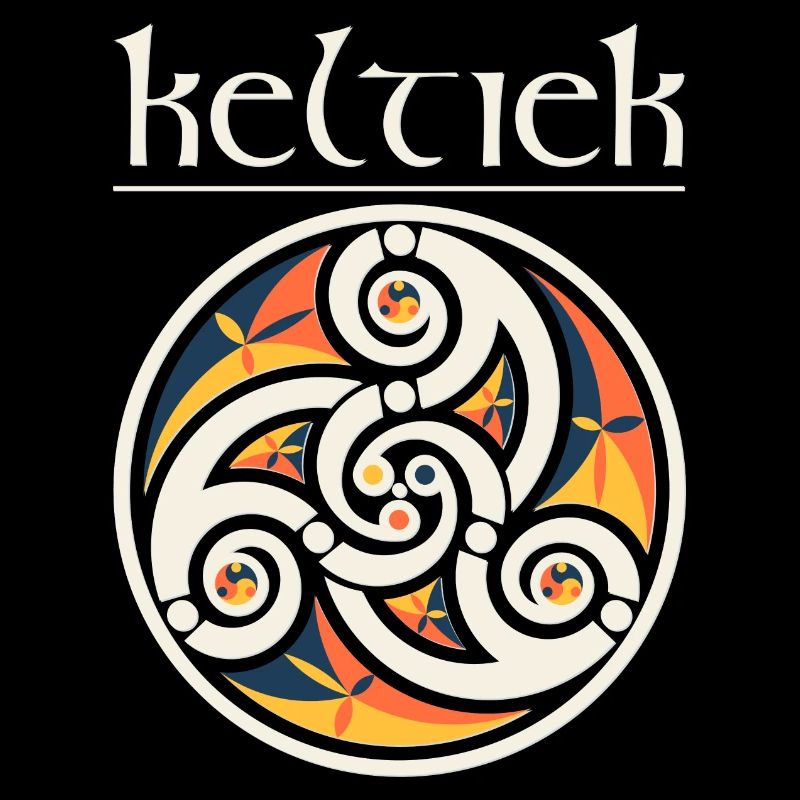Triskell Keltiek Weiß