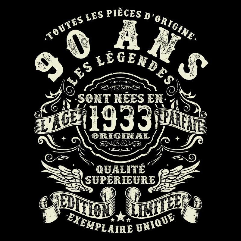 90 ans - anniversaire 1933