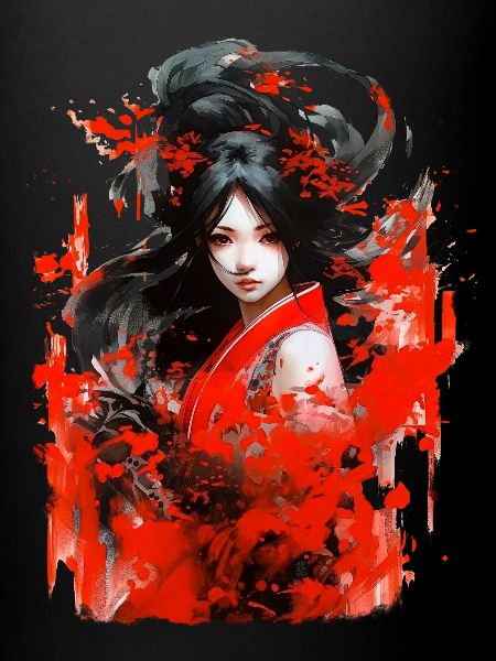 Peinture d’anime chinois