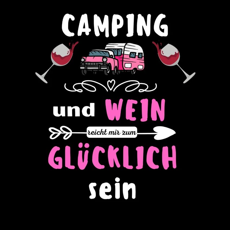 Camping und Wein