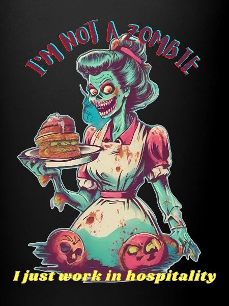 Zombie Kellnerin