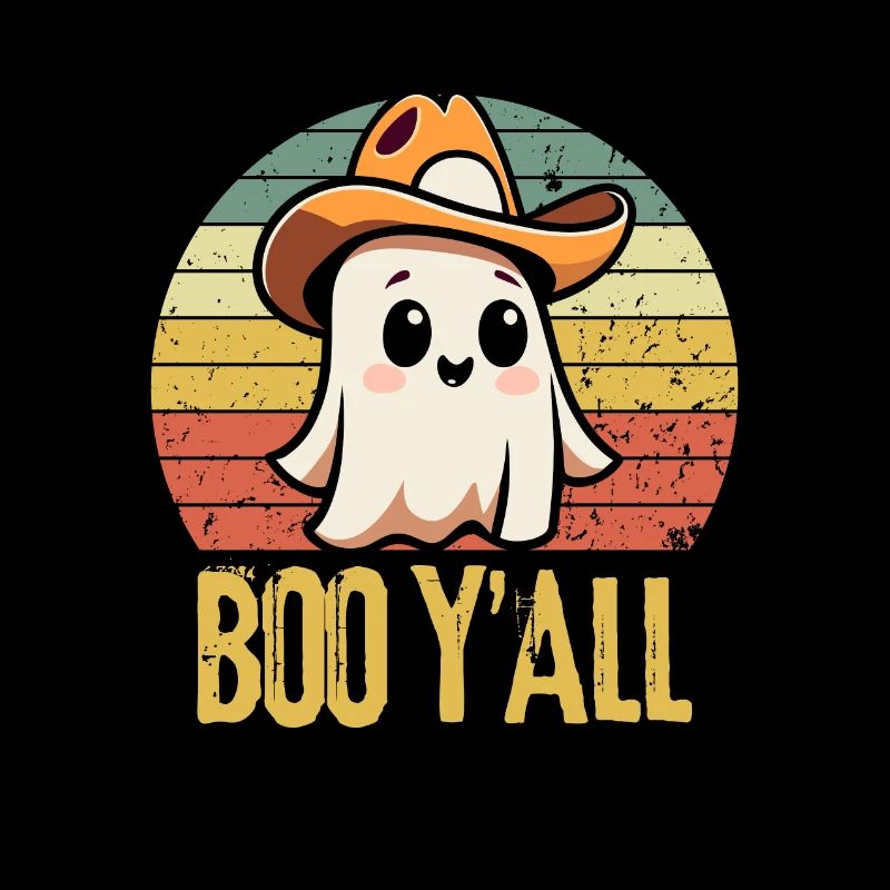 Halloween Ghost Cowboy