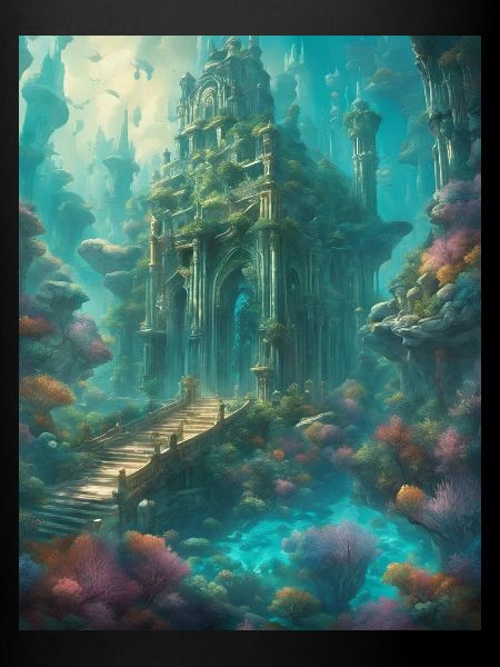 L’Atlantide sous l’eau