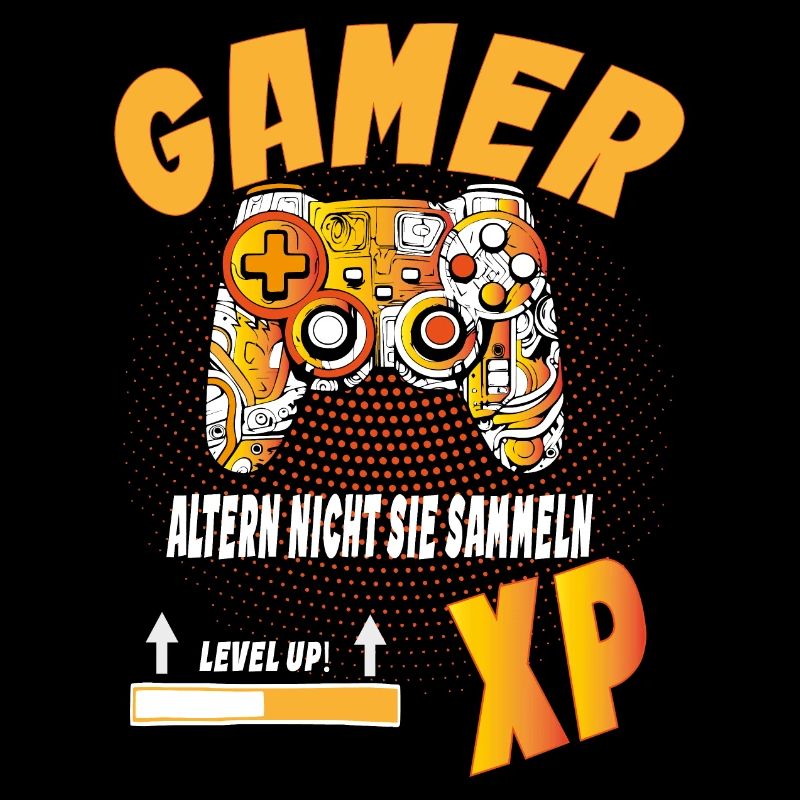 Gamer altern nicht - Gaming Controller