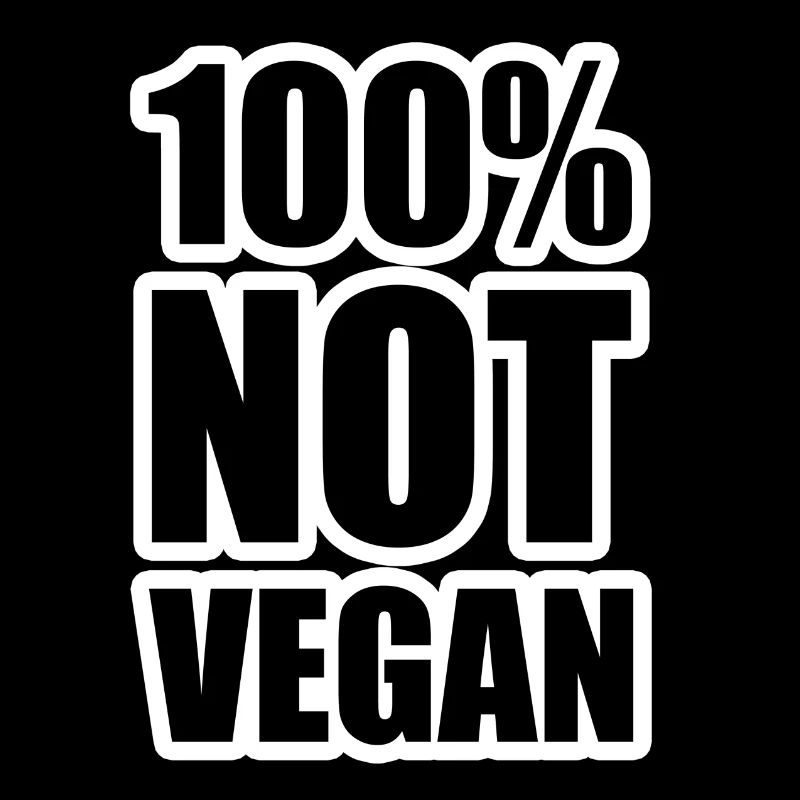 Not / Not Vegan / Nutrition / View / Saying