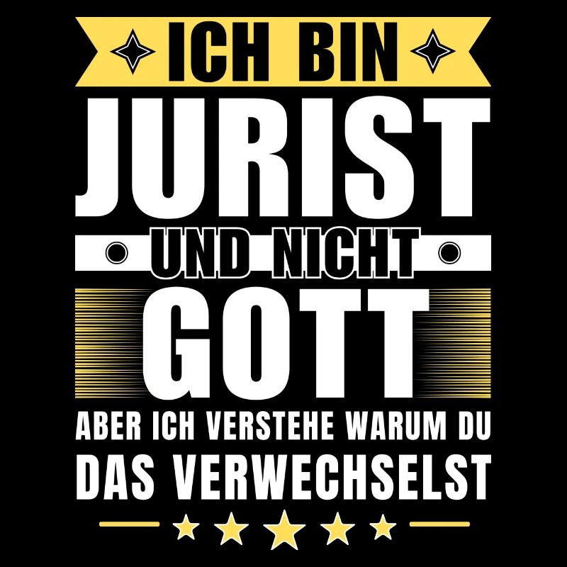 Ich bin Jurist und nicht Gott
