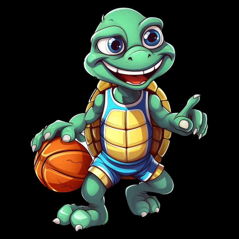 Tortue de basket-ball