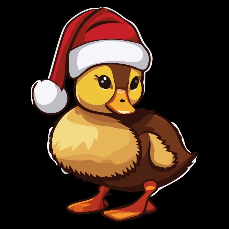 Christmas duck