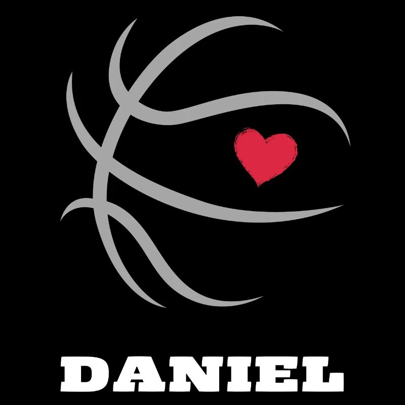 Daniel Nom Prénom Garçon Avec D Chaussures De Basket-ball