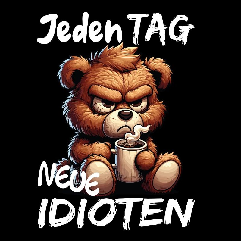 Morning Grouch - Coffee Bear