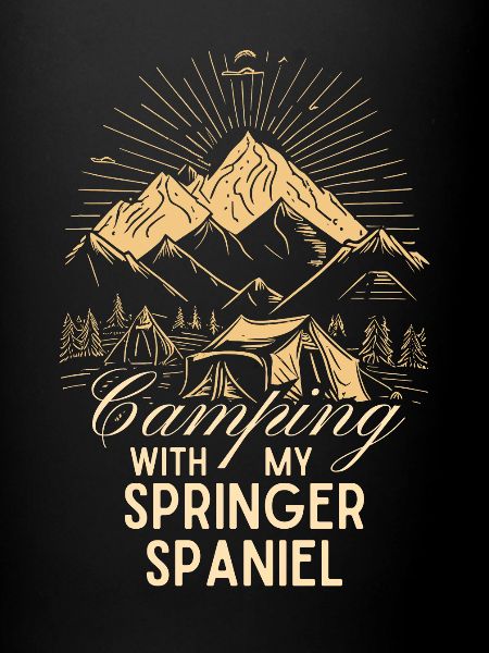Springer Spaniel Camping
