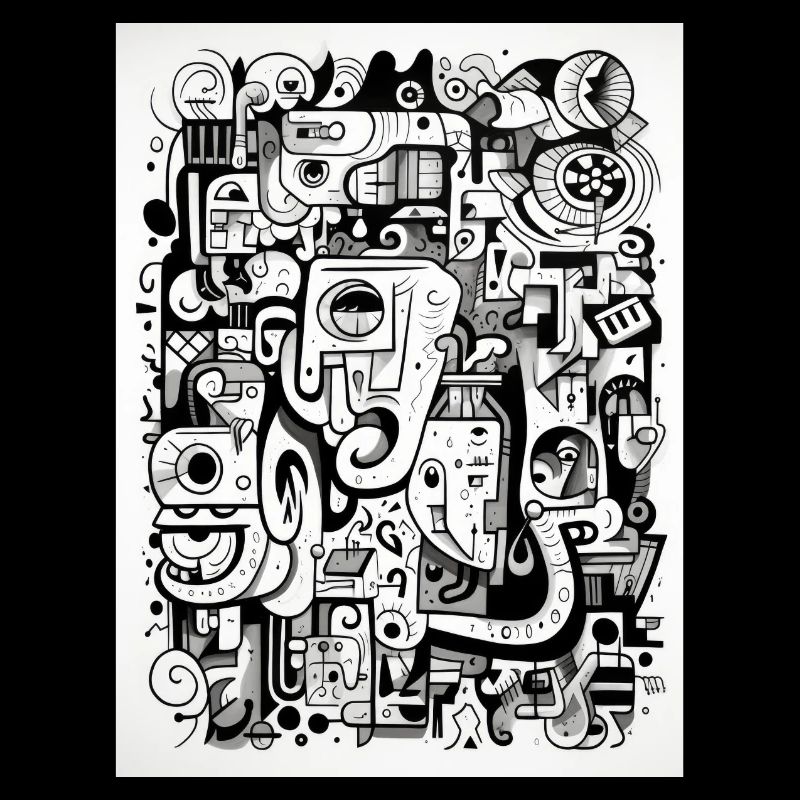 Graffiti Inspirations:Hippo Geometry