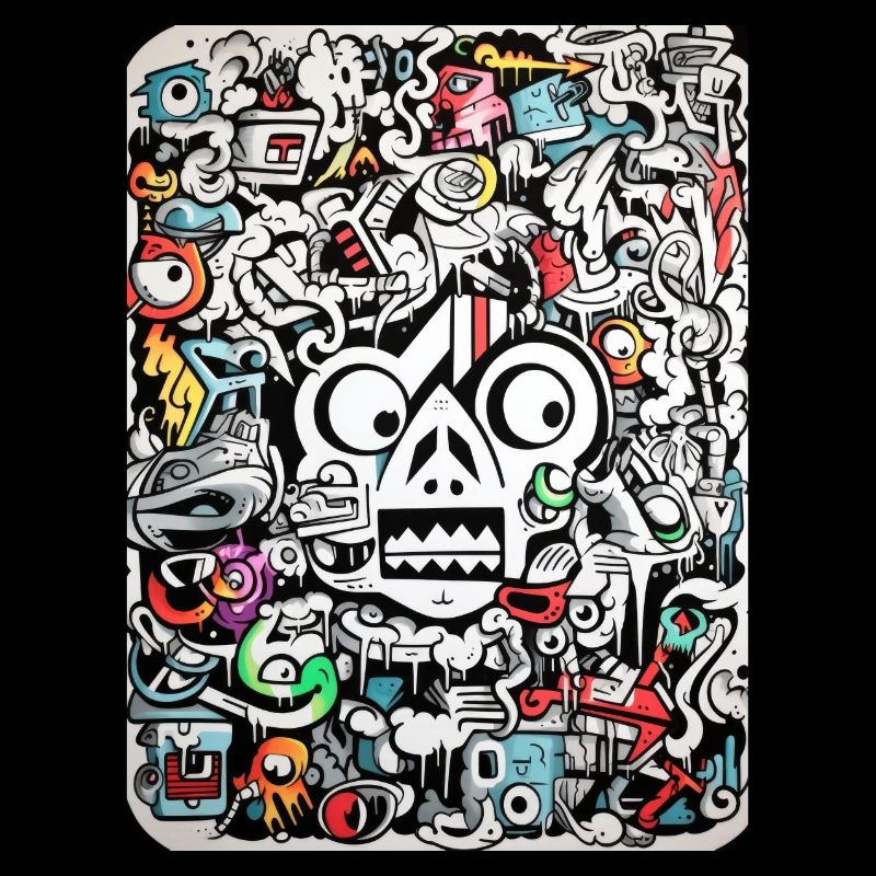 Graffiti Inspirations:Gnu Abstract Graffiti