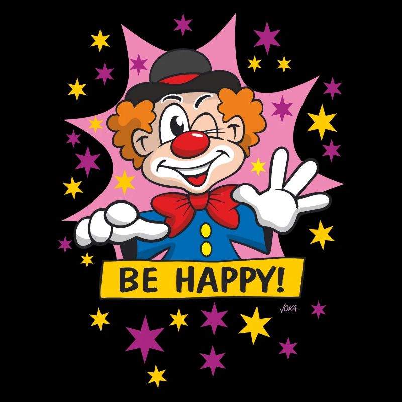 Comic Clown - Be Happy