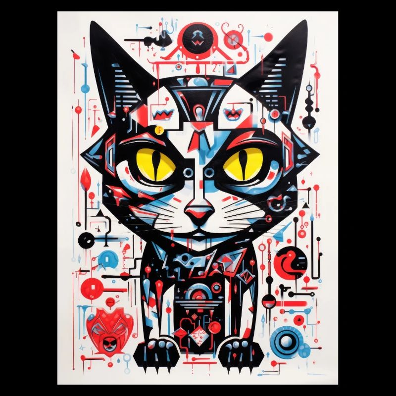 Géométrie du chat abstrait