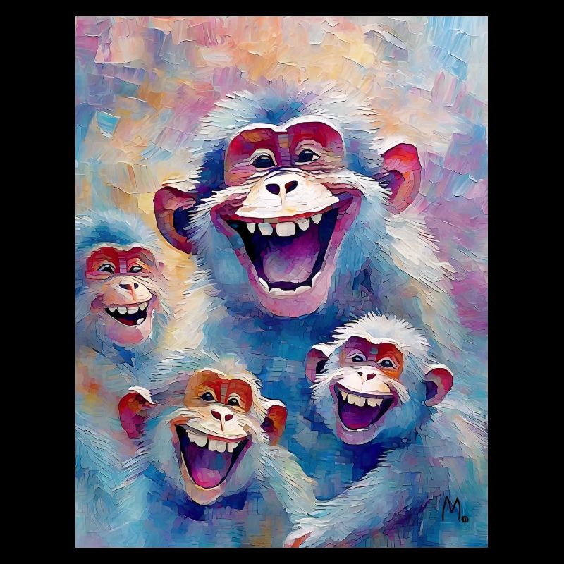 Singes rieurs