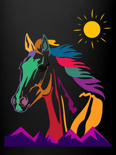 Cheval rétro