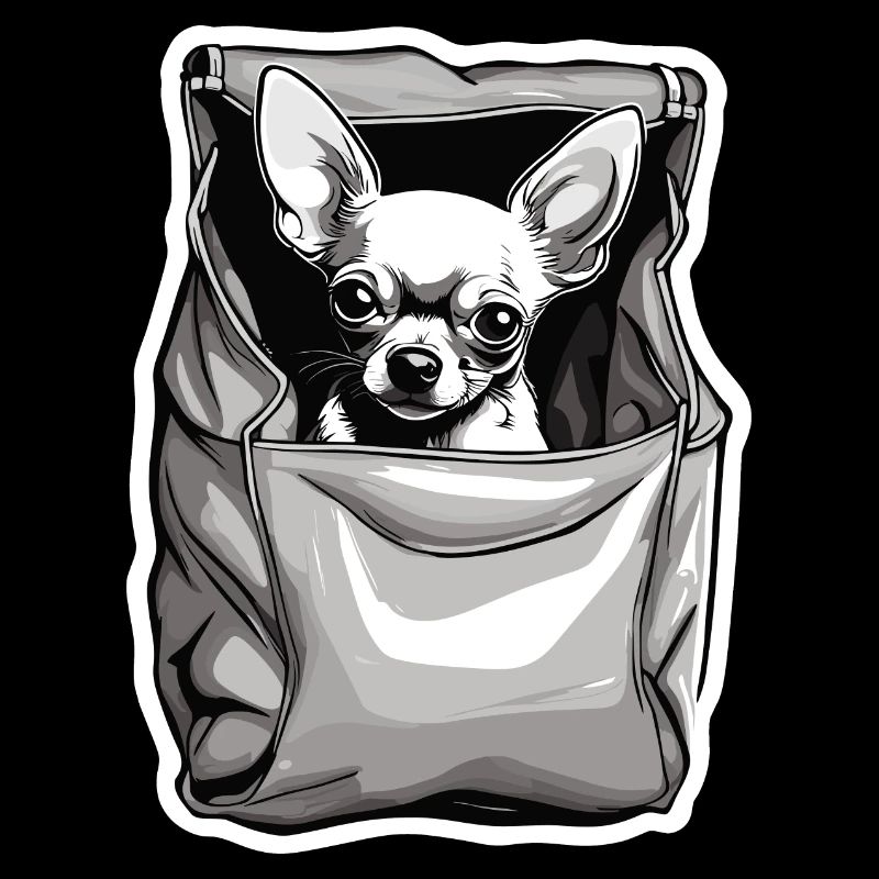 Chihuahua / kleiner Hund / Tier / winzig / Rasse